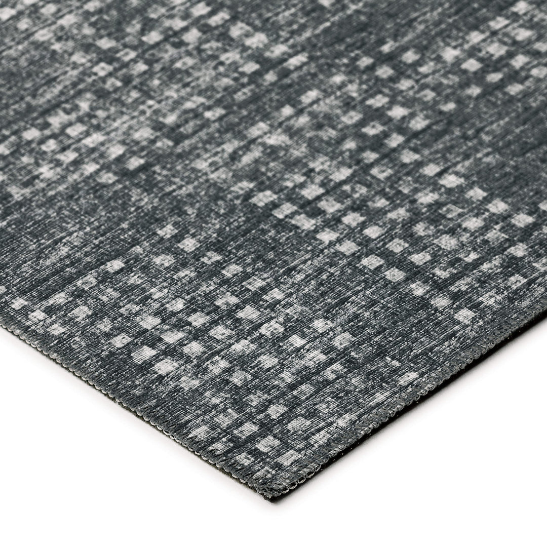Indoor/ Outdoor Eleanor Modern Houndstooth Washable Rug