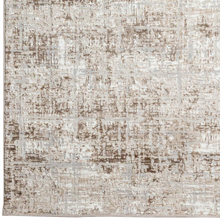 Admire Home Living Lucio 1241 Transitional Striated Area Rug