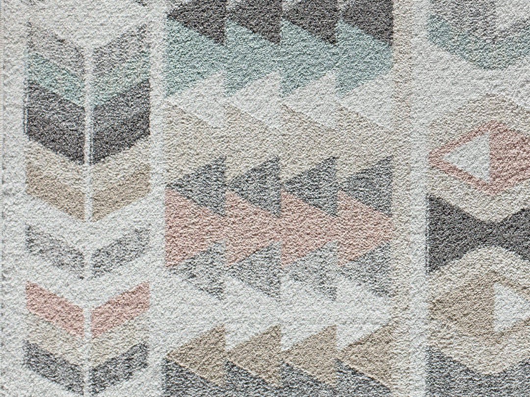 Rugs America MO50A Mint Lime Contemporary Geometric Area Rug 2'6" x 4' - Diamond Home USA