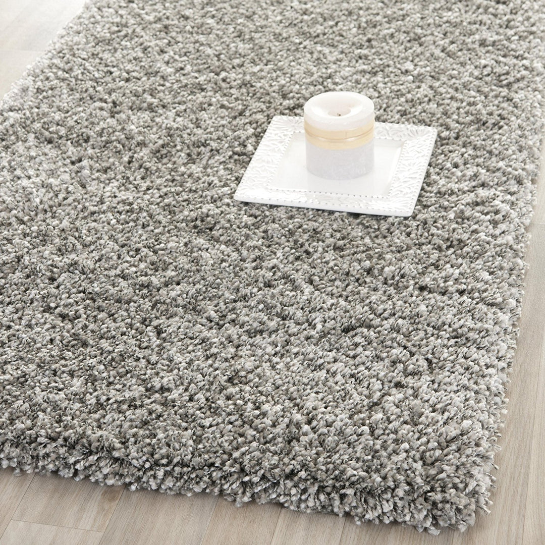 SAFAVIEH California Shag Collection Runner Rug - 2'3" x 13' Silver - Diamond Home USA