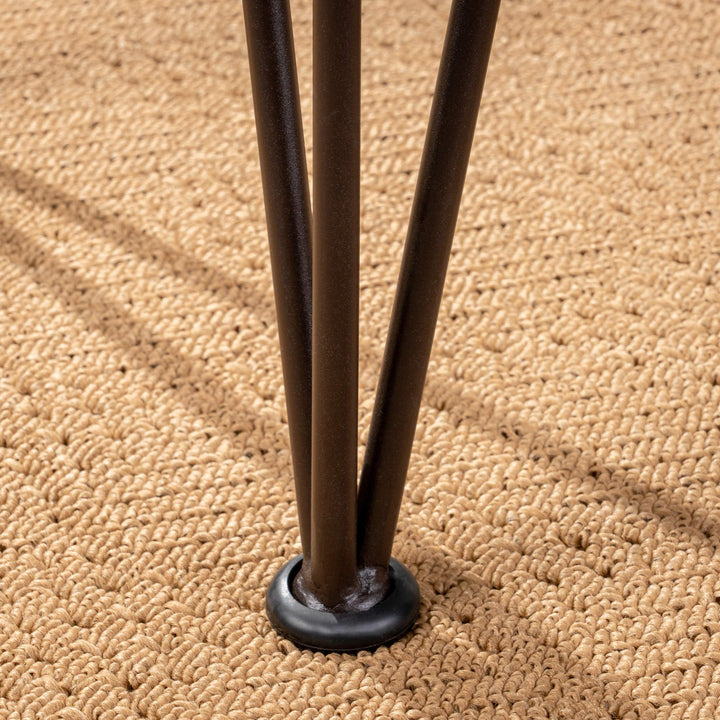 Christopher Knight Home Zion Outdoor Industrial Rustic Iron and Acacia Wood - Diamond Home USA