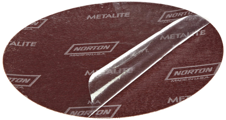 Norton Metalite R228 PSA Disc Cotton Backing Pressure Sensitive Adhesive - Diamond Home USA