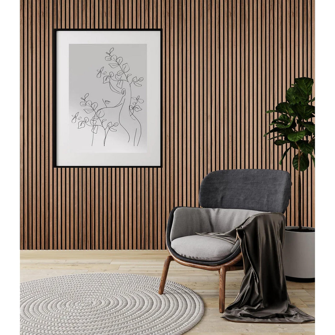 94 in. X 23.6 in 0.8 Acoustic Vinyl Wall Siding Board 1pc Grey Polyester - Diamond Home USA