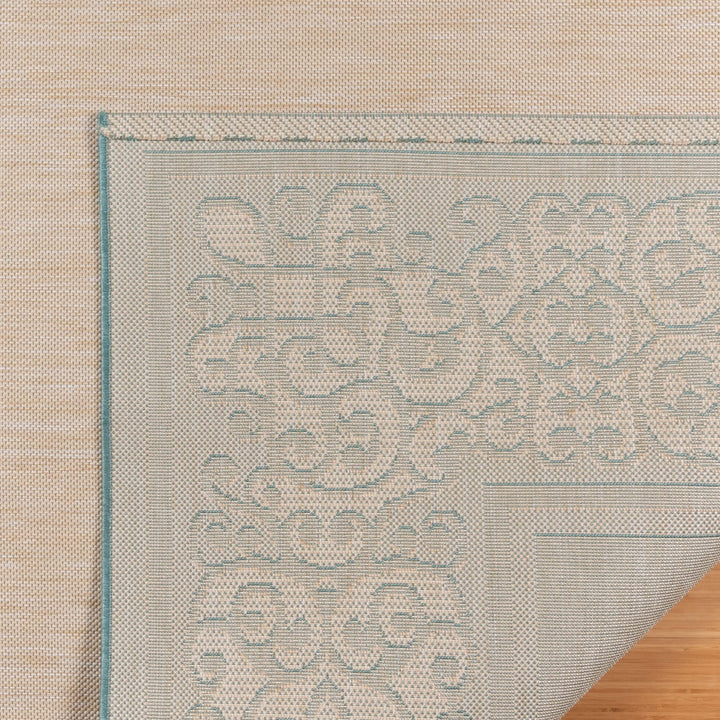 Gertmenian Indoor Outdoor Area Rug Classic Flatweave Washable Stain & UV 8'9" x 13'1" - Diamond Home USA