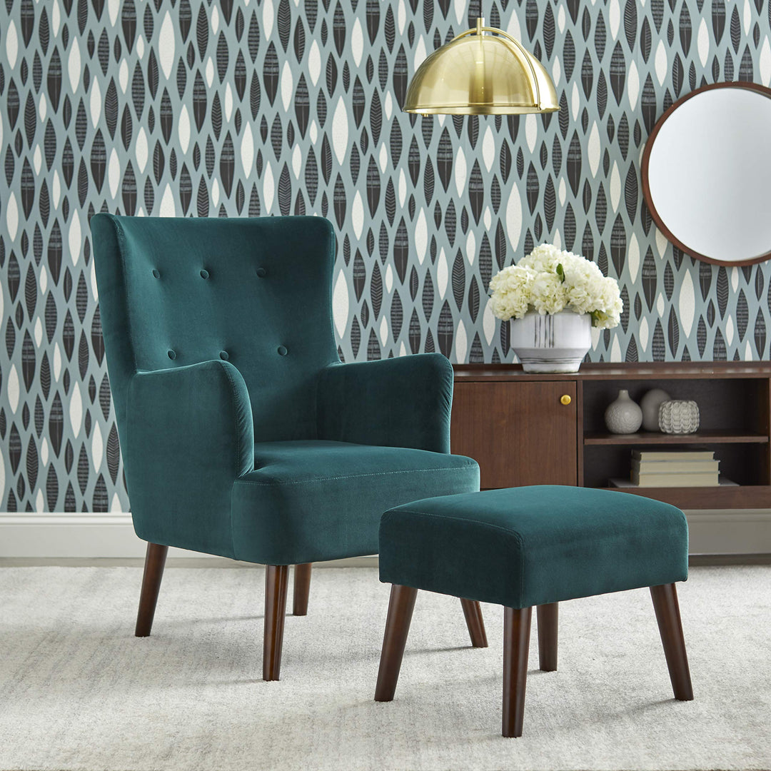 angelo:HOME Arm Chair - Jane (green) - Diamond Home USA