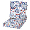 Arden Selections Modern Outdoor Dining Chair Cushion 20 x 20 Clark Blue