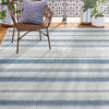 Home Dynamix Tripoli Mateo Modern Indoor/Outdoor Area Rug Dark Blue/Cream 5'3"x7'3" - Dark Blue/Cream