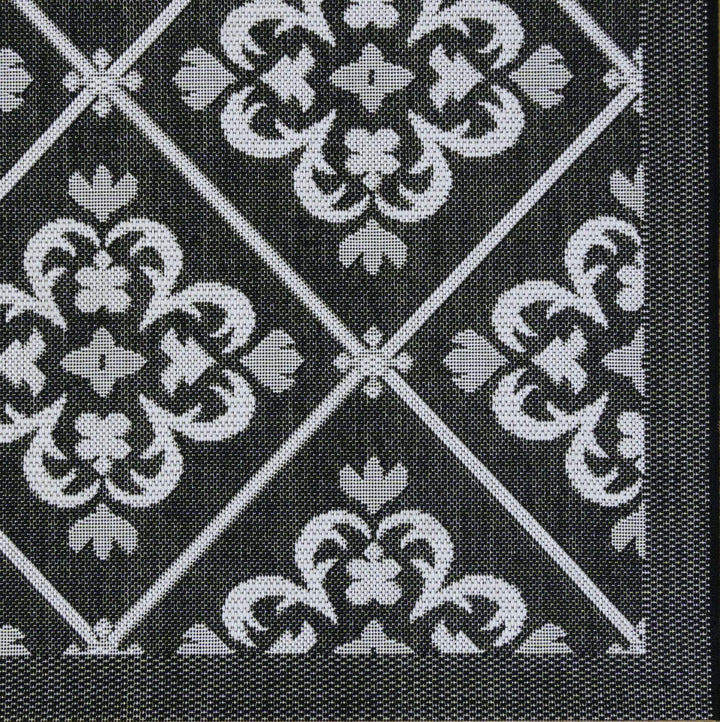 Gertmenian Indoor Outdoor Classic Flatweave Area Rug Stain & UV Resistant Carpet