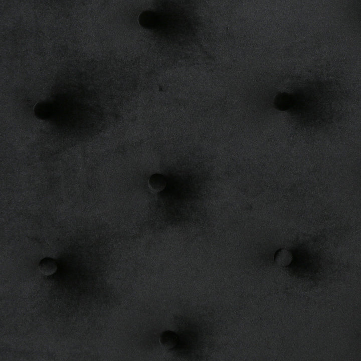 Christopher Knight Home Silas Velvet Headboard Queen / Full Black / Black - Diamond Home USA