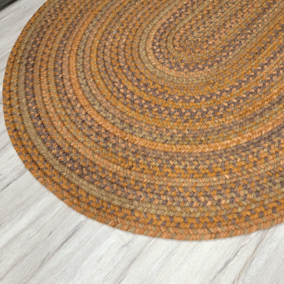 Colonial Mills Braided Rug 5x8 Floral Burst - Diamond Home USA