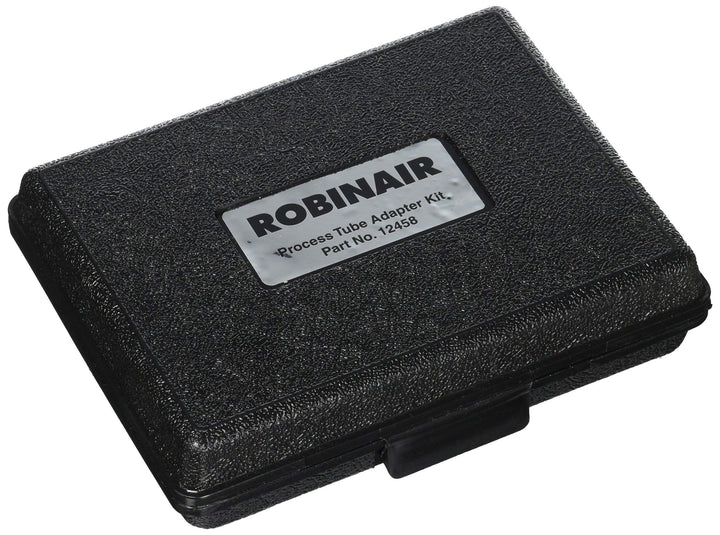 Robinair 12458 Process Tube Adapter Kit for 3/16" 1/4" 5/16" 3/8" Copper Tubing