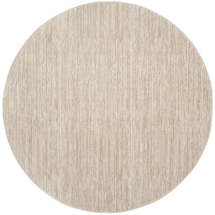 SAFAVIEH Vision Collection Area Rug - Creme Modern Ombre Tonal Chic