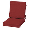 Arden Selections Modern Outdoor Dining Chair Cushion 20 x 20 Ruby Red Leala