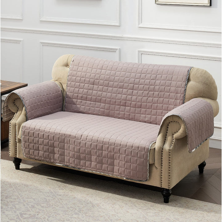 Barefoot Bungalow Gold Rush Loveseat Protector Sunset - Diamond Home USA