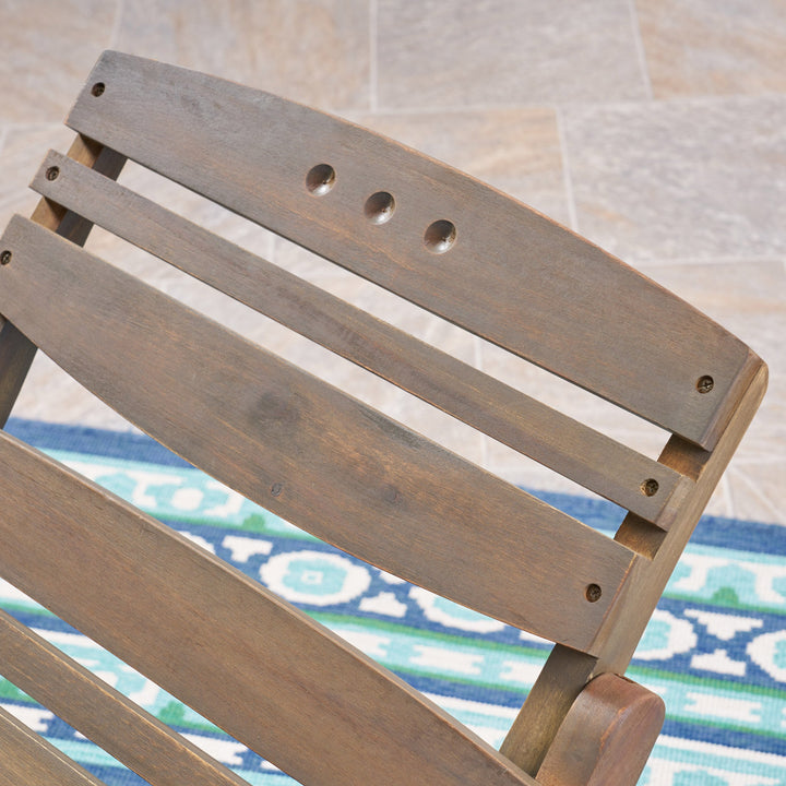 Christopher Knight Home Lahaina Wood Outdoor Chaise Lounge