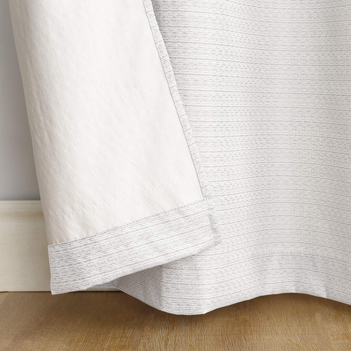 Sun Zero Cooper Thermal Insulated Energy Efficient Grommet Curtain Panel 40" x 40x95 - White - Diamond Home USA