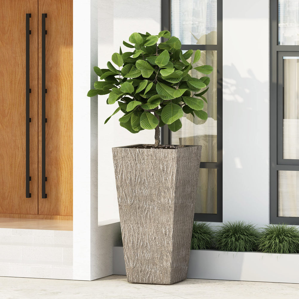 Christopher Knight Home Beadles Planter Brown Wood Large - Diamond Home USA