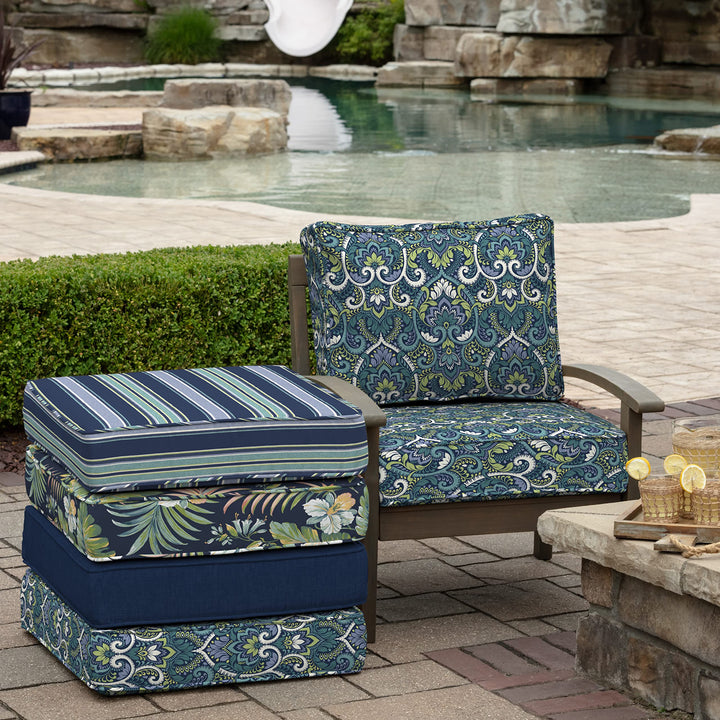 Arden Selections ProFoam 24 x 24 in Outdoor Plush Deep Seat Set