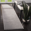 SAFAVIEH Vision Collection Runner Rug - 2'2" x 20' Silver Modern Ombre Tonal 2'2" x 20' Runner - Silver