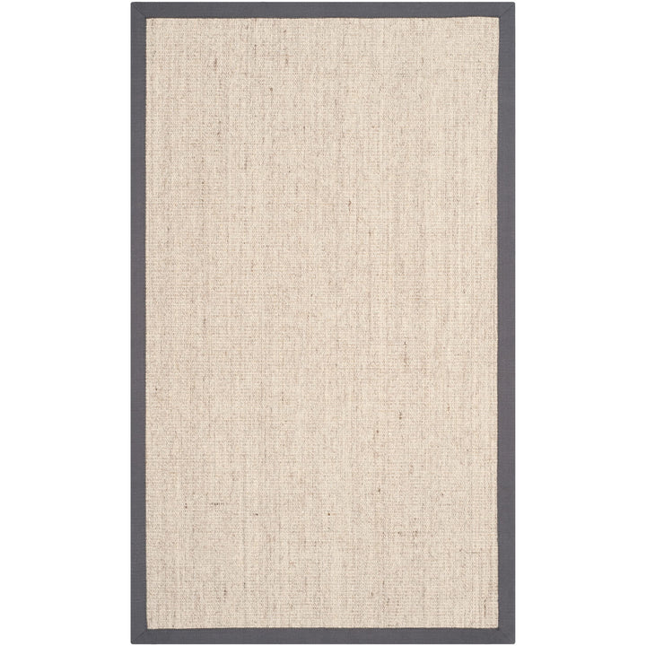 SAFAVIEH Natural Fiber Collection Runner Rug - 2' x 10' Marble & Grey Border - Diamond Home USA