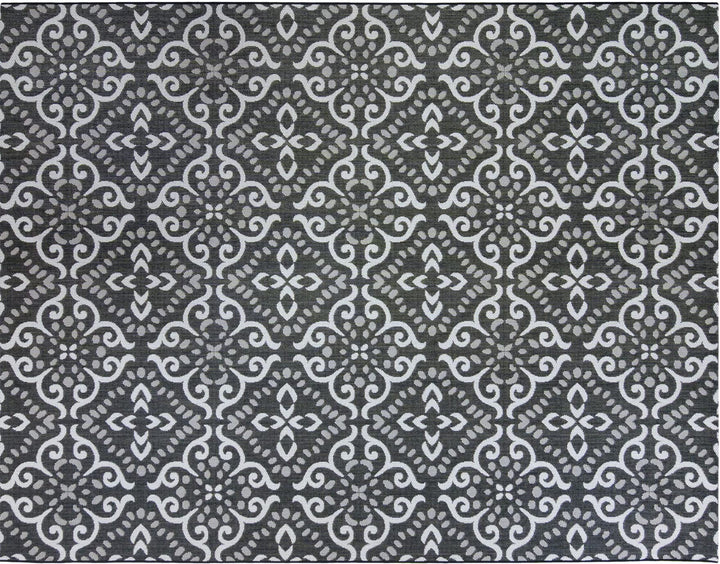 Gertmenian Indoor Outdoor Classic Flatweave Area Rug Stain & UV Resistant Carpet 8'9"x13'1"