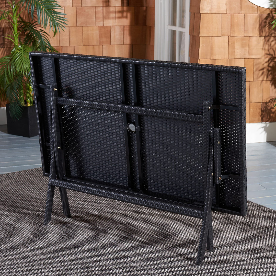 Safavieh PAT7503A Outdoor Collection Akita Rectangle Folding Table