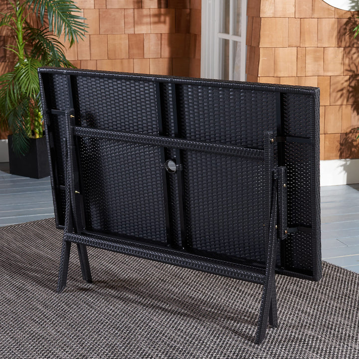 Safavieh PAT7503A Outdoor Collection Akita Rectangle Folding Table