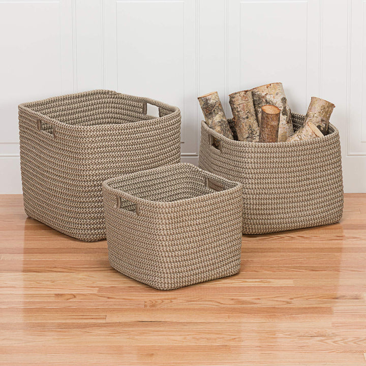 Colonial Mills Carter Basket 15"x15"x16" Natural - Diamond Home USA