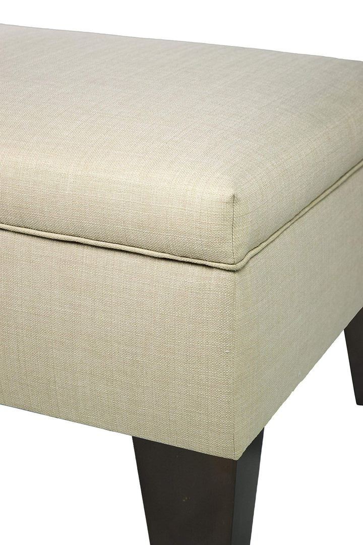 MJL Furniture Designs Brooklyn Collection Large Upholstered Living Room Lift Top Tan - Diamond Home USA