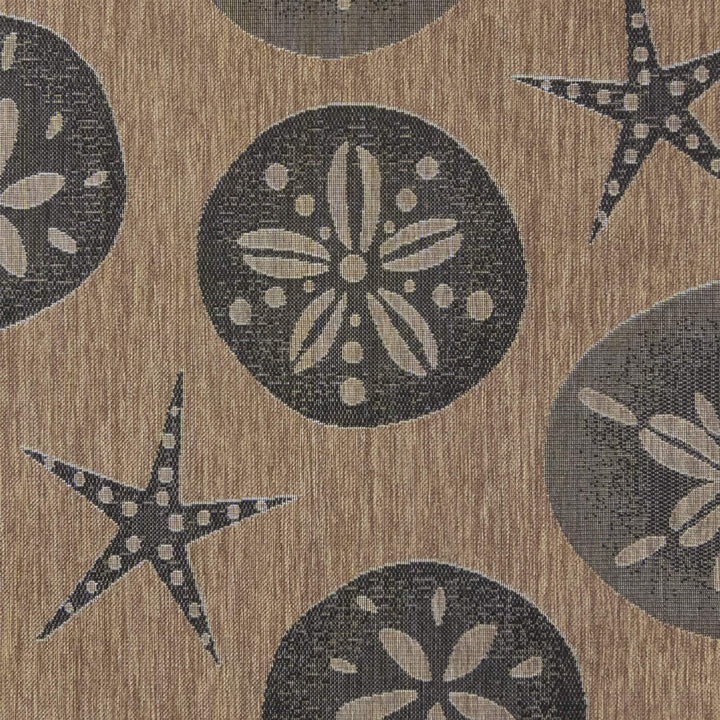 Gertmenian Indoor Outdoor Area Rug Classic Flatweave Washable Stain & UV 6'6" x 9'6" - Diamond Home USA