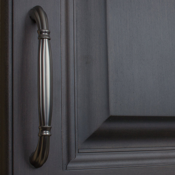 GlideRite 5-inch CC Brushed Black Nickel Victorian Cabinet Pulls (Pack of 10 or 25)