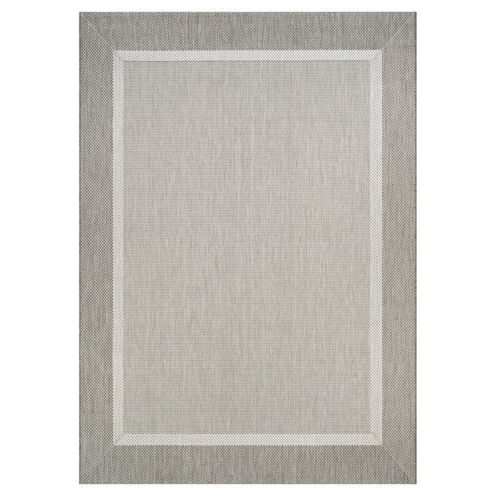 Couristan Recife Stria Texture Indoor/Outdoor Area Rug 7'6" x 10'9" 7'6" x 10'9" - Taupe