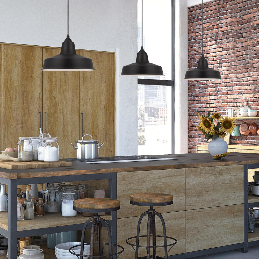 Westinghouse 6131900 Academy Vintage-Style One Light LED Indoor Pendant with 12-Inches - Diamond Home USA