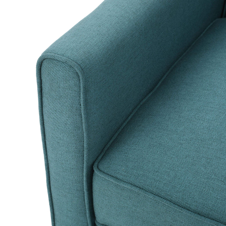 Christopher Knight Home Emmie Fabric Recliner (Set of 2) Dark Teal Dark Brown - Diamond Home USA