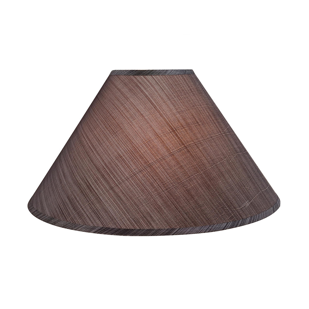 Aspen Creative 32203A Empire Spider Lamp Shade Grey & Black 6" Top x 19" - Diamond Home USA