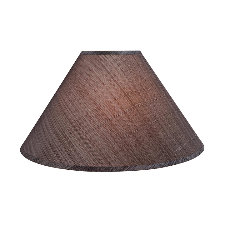 Aspen Creative 32203A Empire Spider Lamp Shade Grey & Black 6" Top x 19" - Diamond Home USA