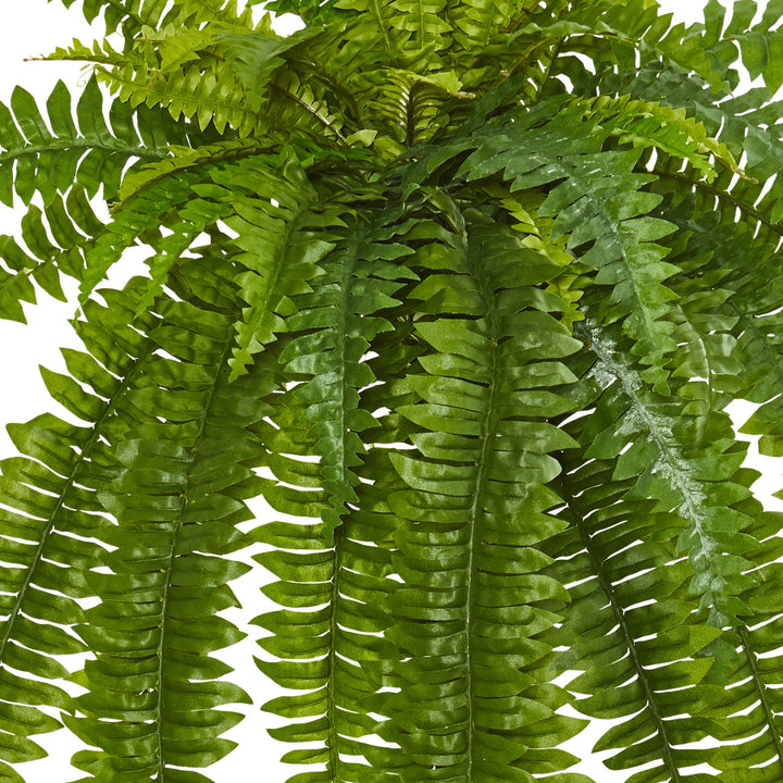 Nearly Natural 35” Boston Fern Artificial (Set of 2) Silk Plants Green - Diamond Home USA