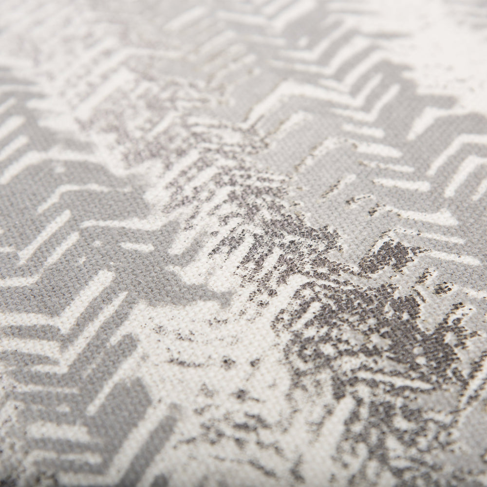 Rizzy Home|T13191|20"x20" Gray/Neutral/Metallic Vertical Stripe Decorative Polyester - Diamond Home USA