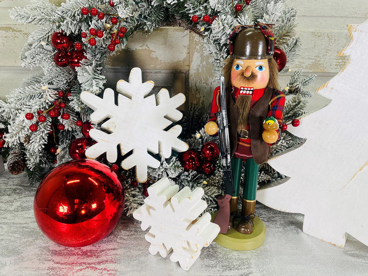 Santa's Workshop 70650 Duck Hunter Nutcracker 14" - Diamond Home USA