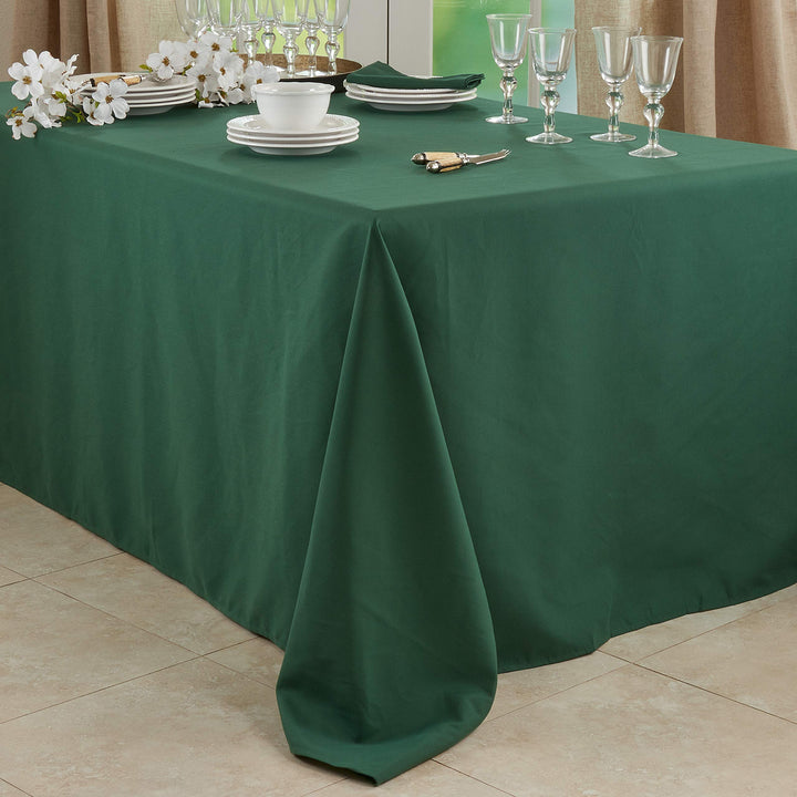 SARO LIFESTYLE Collection Casual Design Everyday Tablecloth 90" x 120" Jasper - Diamond Home USA