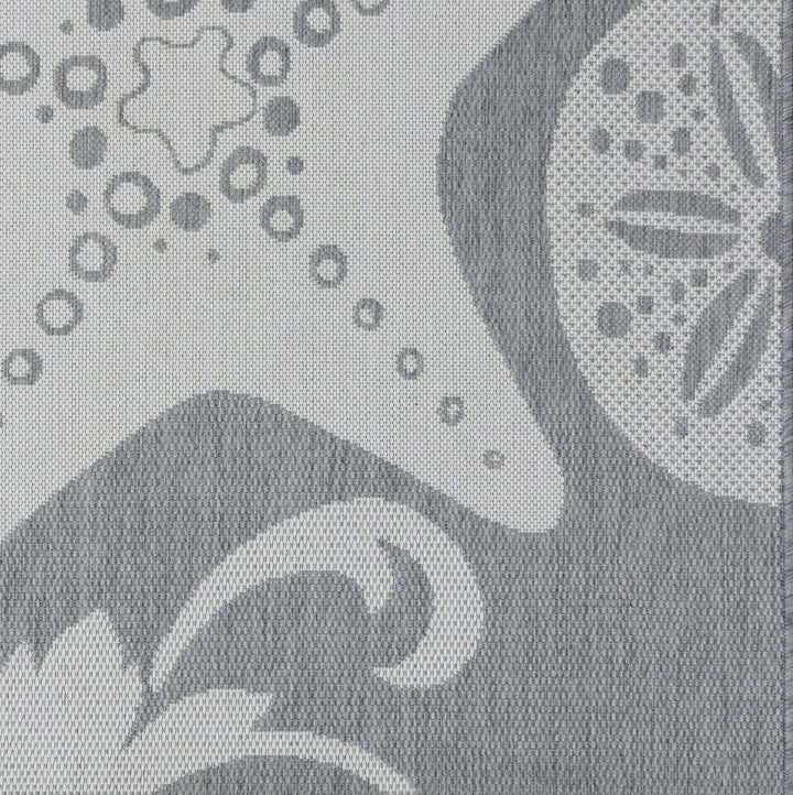 Gertmenian Indoor Outdoor Area Rug Classic Flatweave Washable Stain & UV 6'6" x 9'6" - Diamond Home USA