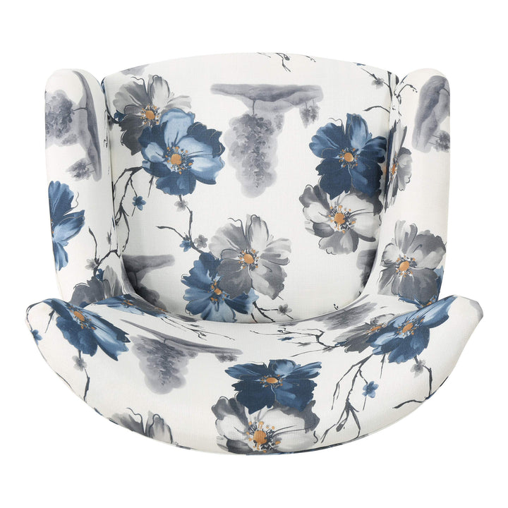 Christopher Knight Home Oliver Fabric Club Chair Print Dark Brown 30D x 30.25W x - Diamond Home USA