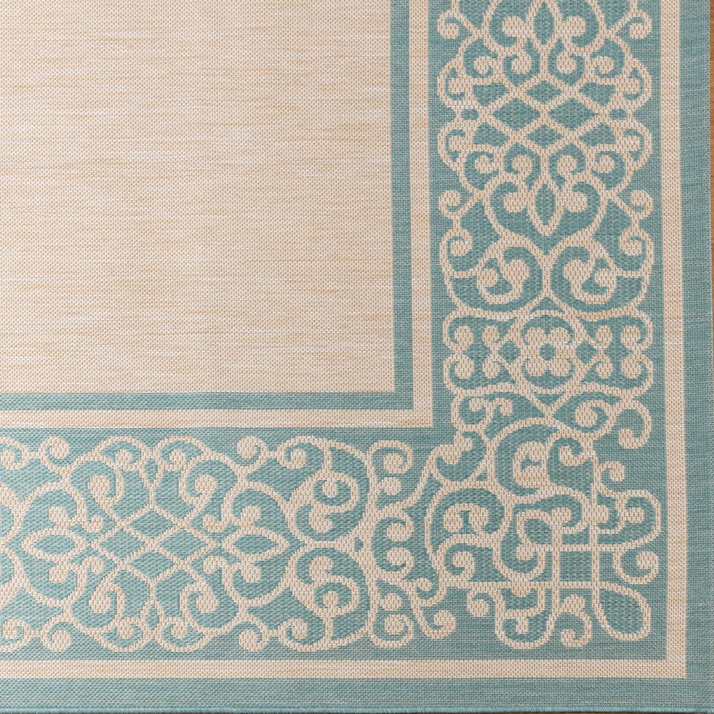 Gertmenian Indoor Outdoor Area Rug Classic Flatweave Washable Stain & UV 8'9" x 13'1" - Diamond Home USA