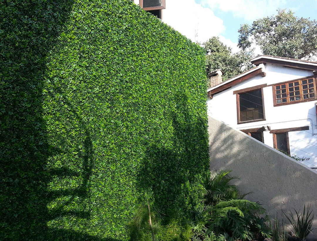 GreenSmart Decor Artificial Foliage Moss Leaf Wall Panel Set of 4 - Diamond Home USA