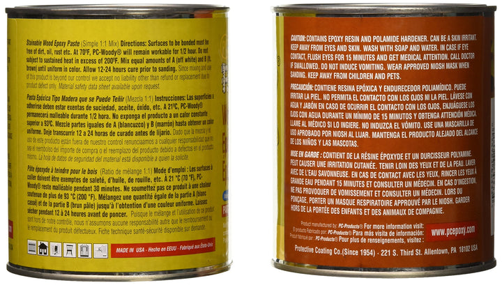 Protective Coating Co. PC-Woody Epoxy Paste (48oz) 643334