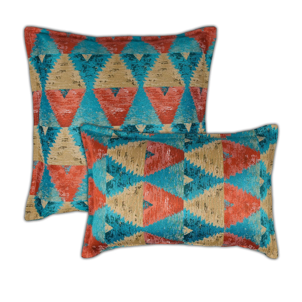 Sherry Kline Madras Multi Combo Decorative Pillow - Diamond Home USA