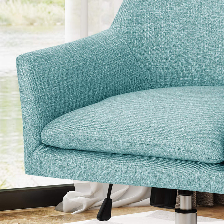 Great Deal Furniture Christopher Knight Home Morgan Home Office Chair Blue - Diamond Home USA