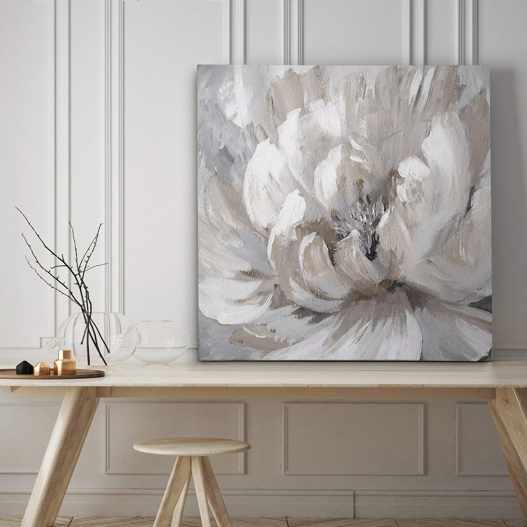 Wexford Home Burst of Spring Gallery Wrapped Canvas Wall Art 40x40 Extra Large - Diamond Home USA