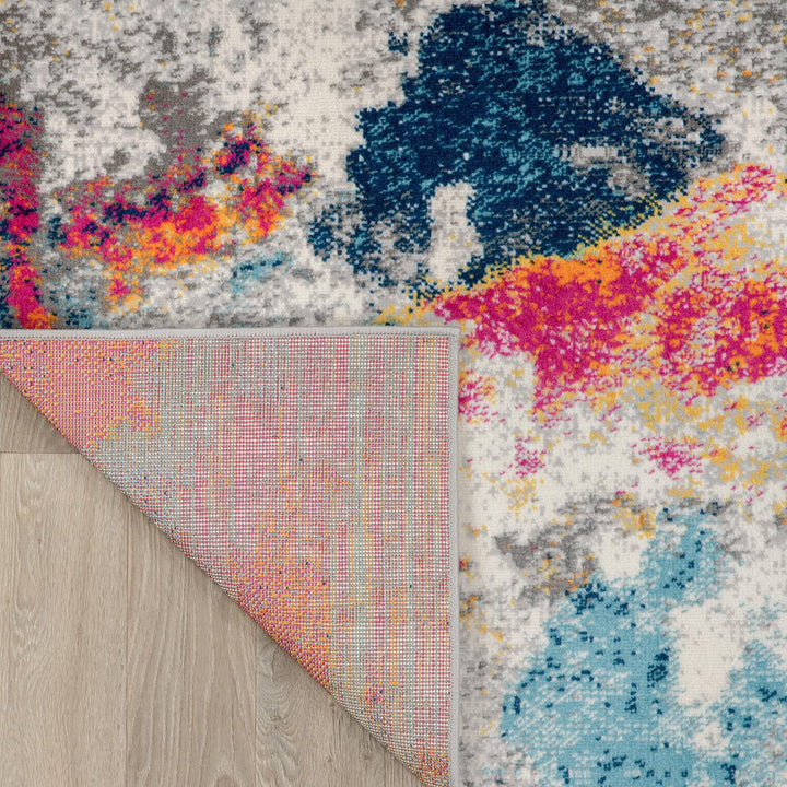 Rugshop Abstract Contemporary Area Rug