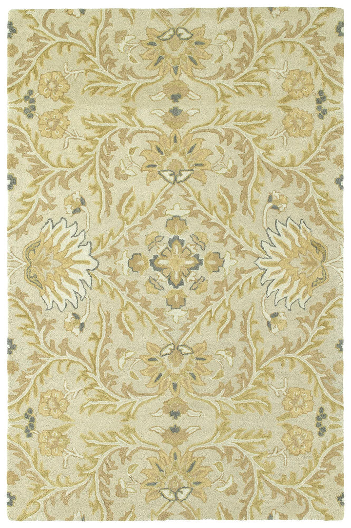 Kaleen Amaranta Collection Hand-Tufted Area Rug 4' x 6' Ivory 4' x 6' - Ivory/Natural/Diamond/Natural/Criss Cross